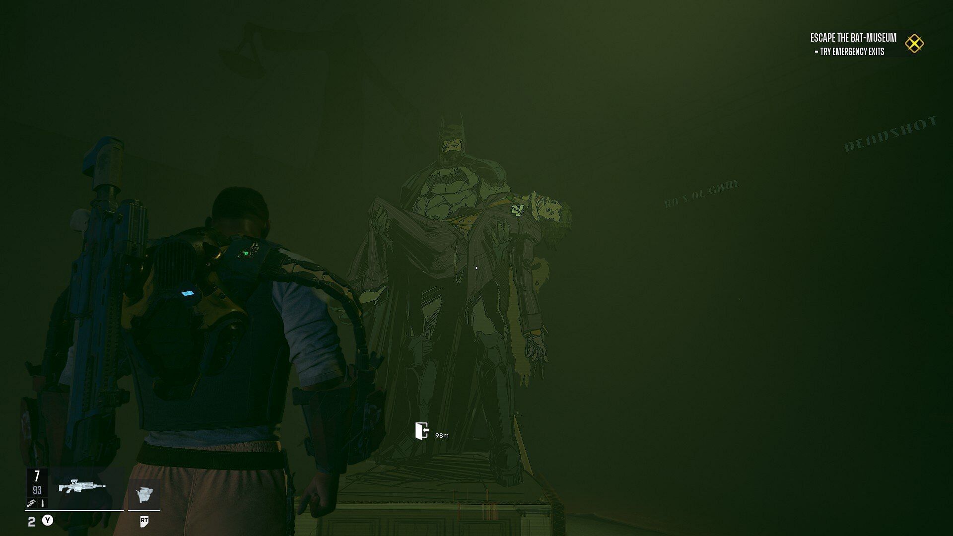 The opening section featuring Batman is a great way to introduce the Caped Crusader, but it is something that's never topped throughout the rest of the game (Image via Rocksteady Studios)